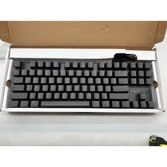 K870 Mechanical Keyboard Wireless Black Full Size USB Wired Gaming Office - Picture 6 of 6